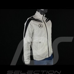 Mercedes Windbreaker jacket White / Black Mercedes-Benz SG9840 - men