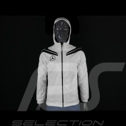 Mercedes Softshell jacket White / Black Hoodie Mercedes-Benz SG6840 - men