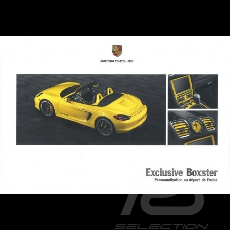 Porsche Brochure Boxster 2013 WSL91401000530FR
