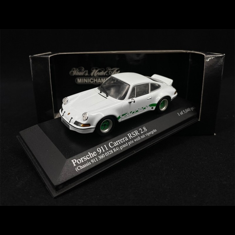 MINICHAMPS 1/43 Porsche 911 RS 1995 Grand Prix Weiss - Limited 6576 Pcs
