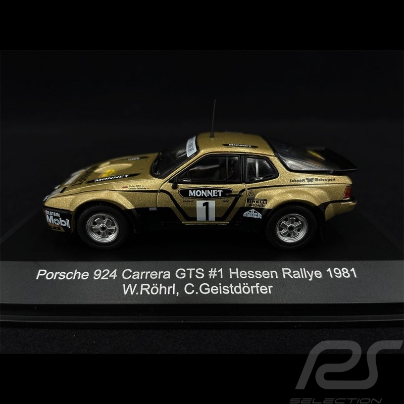 Porsche 924 Carrera GTS n° 1 Sieger Rallye Hessen 1981 1/43 CMR WRC015
