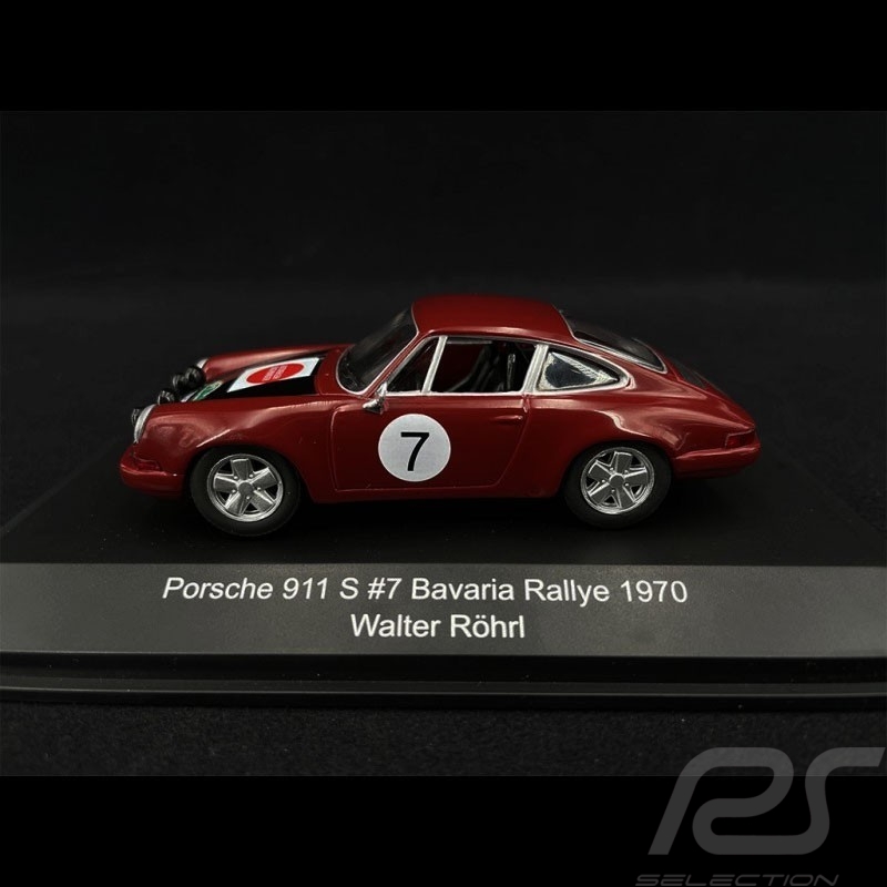 Porsche 911 S n° 7 Bavaria Rally 1970 1/43 CMR WRC014 Porsche 911 S n° 7 Bavaria Rally 1970 1/43 CMR WRC014