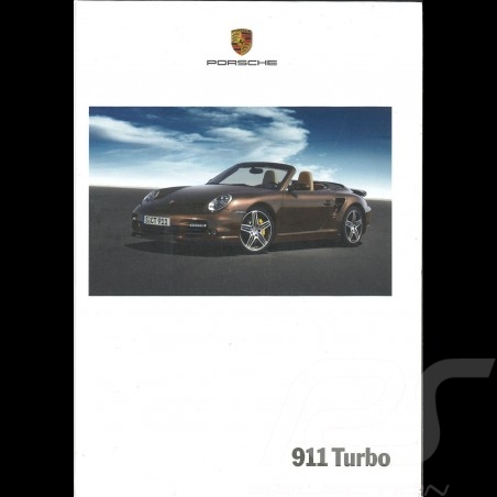 Brochure Porsche 911 Turbo 04/2007 en français french französisch WVK23013008