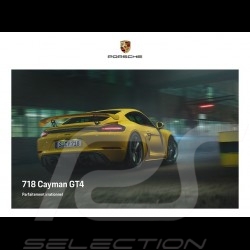 Porsche Brochure 718 Cayman GT4 Parfaitement irrationnel 06/2019 in french WSLN2001000330