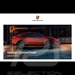 Porsche Brochure Cayenne Coupe Taillé Sport 08/2019 in french WSLE2001000430
