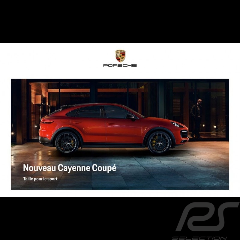 Porsche Brochure Cayenne Coupe Taillé Sport 08/2019 in french WSLE2001000430
