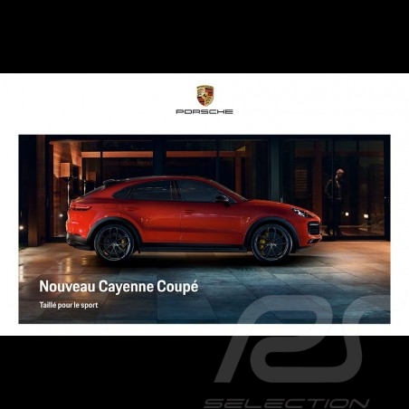 Porsche Brochure Cayenne Coupe Taillé Sport 08/2019 in french WSLE2001000430