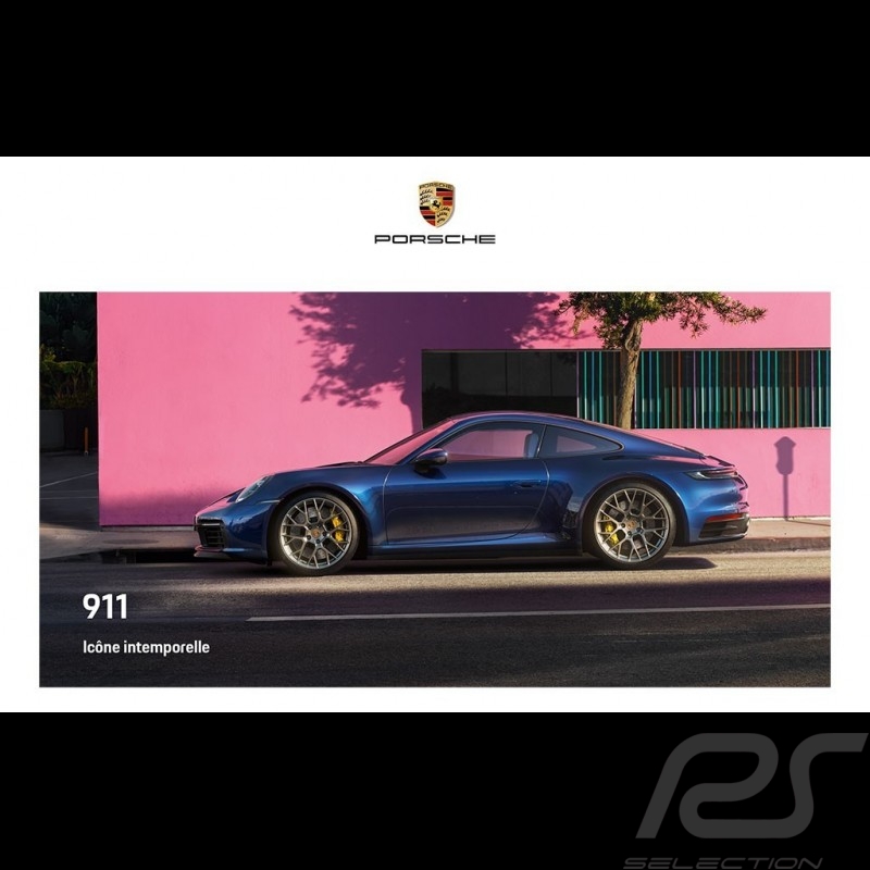 Porsche Broschüre 911 icône intemporelle 09/2019 in Französisch WSLC2001000530