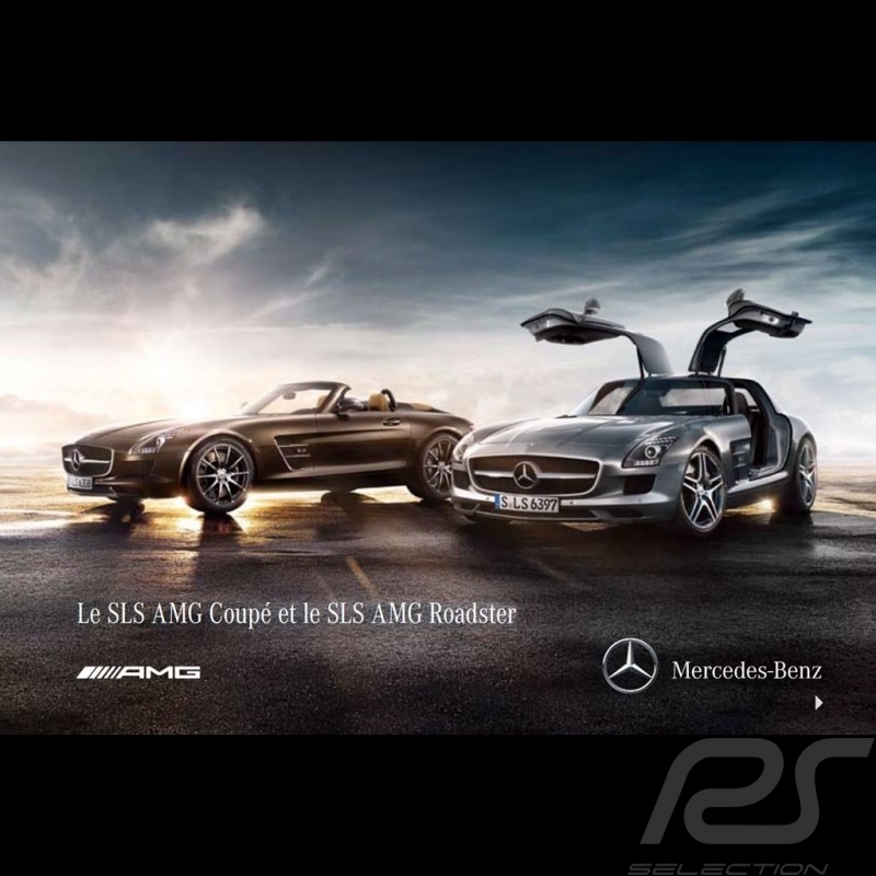Mercedes Brochure SLS AMG Coupé et SLS AMG Roadster 2011 10/2011 in french MESS4003-01