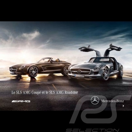 Mercedes Brochure SLS AMG Coupé et SLS AMG Roadster 2011 10/2011 in french MESS4003-01