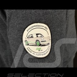 Veste jacket jacke Porsche à capuche hoodie Carrera RS 2.7 Gris Chiné WAP954G - homme