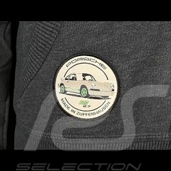 Veste Porsche à capuche hoodie Carrera RS 2.7 Gris Chiné WAP953G - femme