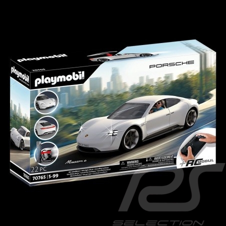 Porsche Mission E radio controlled White with character Playmobil 70765
