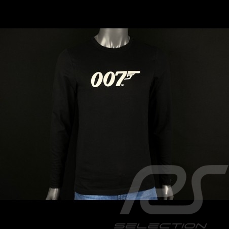 T-shirt à manches longues James Bond 007 Noir H21125 - homme