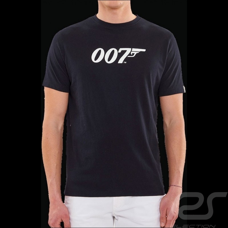 T-shirt James Bond 007 Noir Black Schwarz - homme
