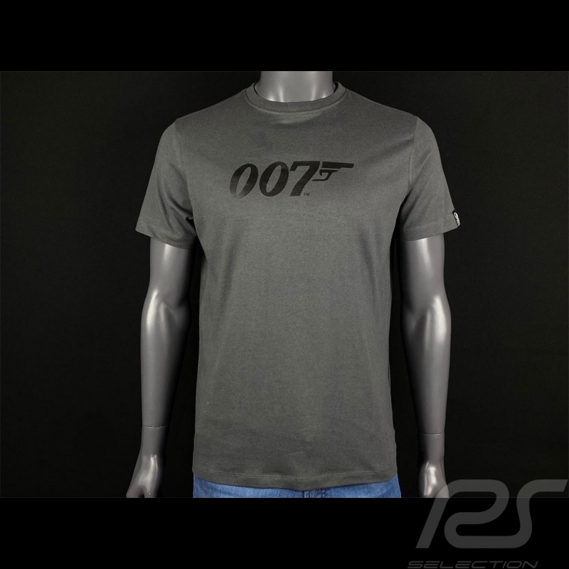 T-shirt James Bond 007 Gris grey grau Asphalte - homme