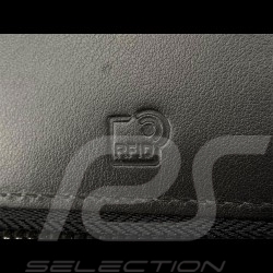 Porsche Travel Wallet Metal crest Black Leather WAP0300220NRBT