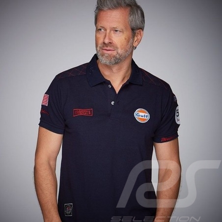 Tee-shirt homme Gulf Racing Grand Prix Originals gulf blue