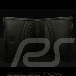 Portefeuille wallet Porsche Porte-cartes Ecusson métal Avec pince à billets Cuir Noir WAP0300300NKEG