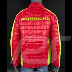 Porsche jacket factory mechanic Seventies style Red Green WAP841F - men