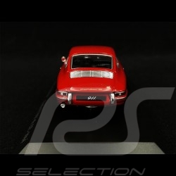 Porsche 911 type 901 n° 57 1964 rouge red rot signal 1/43 Welly MAP01991118 signal red signalrot