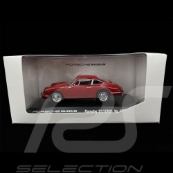 Porsche 901 1963 rouge 1/43 Spark S1369