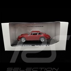 Porsche 911 type 901 n° 57 1964 signal red 1/43 Welly MAP01991118