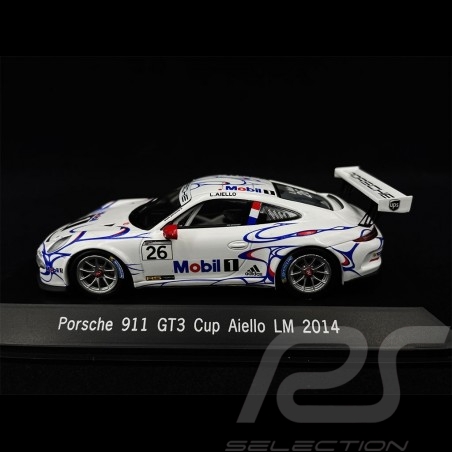 Porsche 911 typ 991 GT3 Cup Aiello Le Mans 2014 n° 26 1/43 Spark MAP02099214