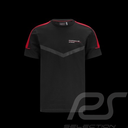 Porsche T-shirt Motorsport 4 Schwarz - Herren