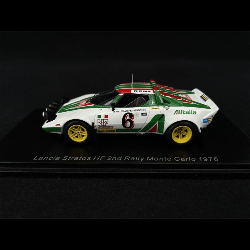 Spark S9084 Lancia Stratos HF N°12 - Rallye Monte Carlo 1976 (1/43) - Prévente
