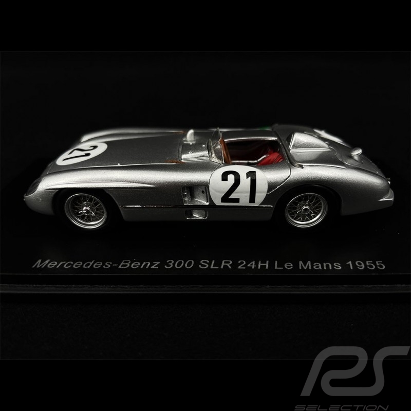 Mercedes - Benz 300 SLR n° 21 24h Le Mans 1955 1/43 Spark S4735