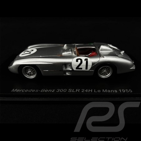Mercedes - Benz 300 SLR n° 21 24h Le Mans 1955 1/43 Spark S4735
