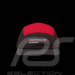 Porsche Cap Motorsport 4 Perforated Black / Red 701210882
