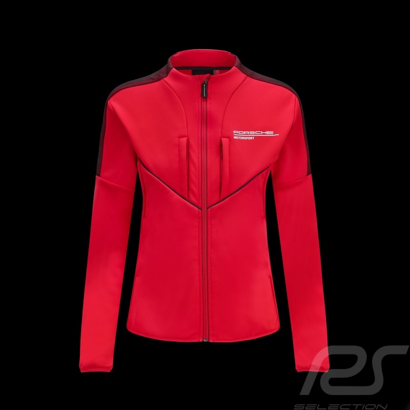 Veste Porsche Motorsport 4 Collection Softshell Rouge WAP121NFMS- femme