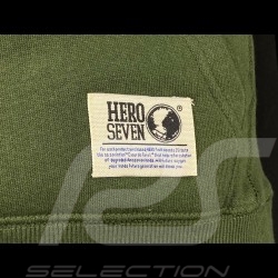 Sweatshirt Steve McQueen License Driving Khaki Hero Seven - Herren