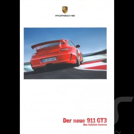 Porsche Broschüre 911 GT3 12/2008 auf Deutsch WSL0901123710