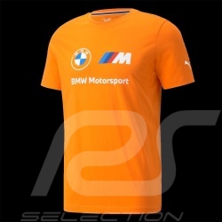 T-Shirt BMW Motorsport Essential Logo Tee Puma Orange 532253-05 - homme