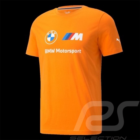 T-Shirt BMW Motorsport Essential Logo Tee Puma Orange 532253-05 - homme