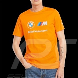 T-shirt BMW Motorsport Essential Logo Tee Puma orange 532253-05 - Herren
