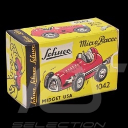 Coffret Voitures de course Vintage à monter Rouge / Blanc Micro Racer Schuco 450162000 Racer Set Rennwagen Set