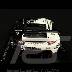 Duo Porsche 911 RSR Type 991 n° 91 & 92 24h Le Mans 2020 1/43 Spark S7983 S7984