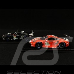 Duo Porsche 911 RSR Type 991 n° 91 & 92 24h Le Mans 2020 1/43 Spark S7983 S7984