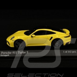 Porsche 911 type 992 Turbo S racing yellow 1/43 Minichamps 410069472