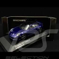 Porsche 911 type 992 Turbo S metallic blau 1/43 Minichamps 410069471