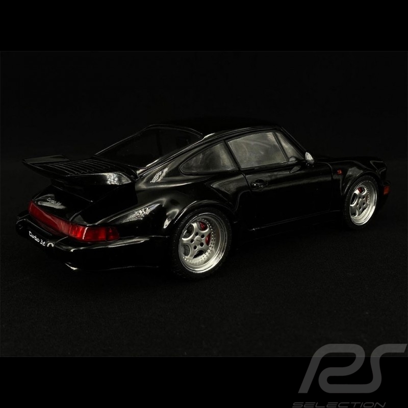 Black Solido Soli1803404 Porsche 911 1993 1/18 964 Turbo 3.6