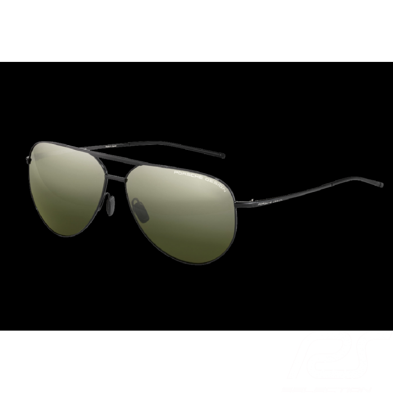 Porsche Sonnenbrille Patrick Dempsey Titan / Spiegel Gläser Porsche Design P'8688 WAP0786420M917