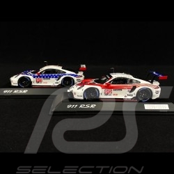 Duo Porsche 911 RSR Type 991 n° 911 & 912 12h Sebring 2020 1/43 Spark WAP0200100N0FW-WAP0200110N0FW