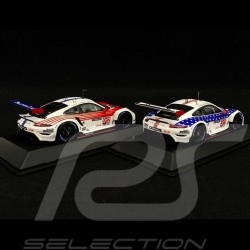 Duo Porsche 911 RSR Type 991 n° 911 & 912 12h Sebring 2020 1/43 Spark WAP0200100N0FW-WAP0200110N0FW