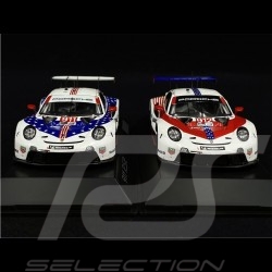 Duo Porsche 911 RSR Type 991 n° 911 & 912 12h Sebring 2020 1/43 Spark WAP0200100N0FW-WAP0200110N0FW