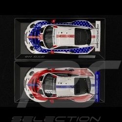 Duo Porsche 911 RSR Type 991 n° 911 & 912 12h Sebring 2020 1/43 Spark WAP0200100N0FW-WAP0200110N0FW